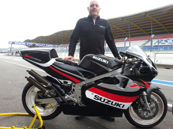 RG500 Assen paddock first time out.jpg